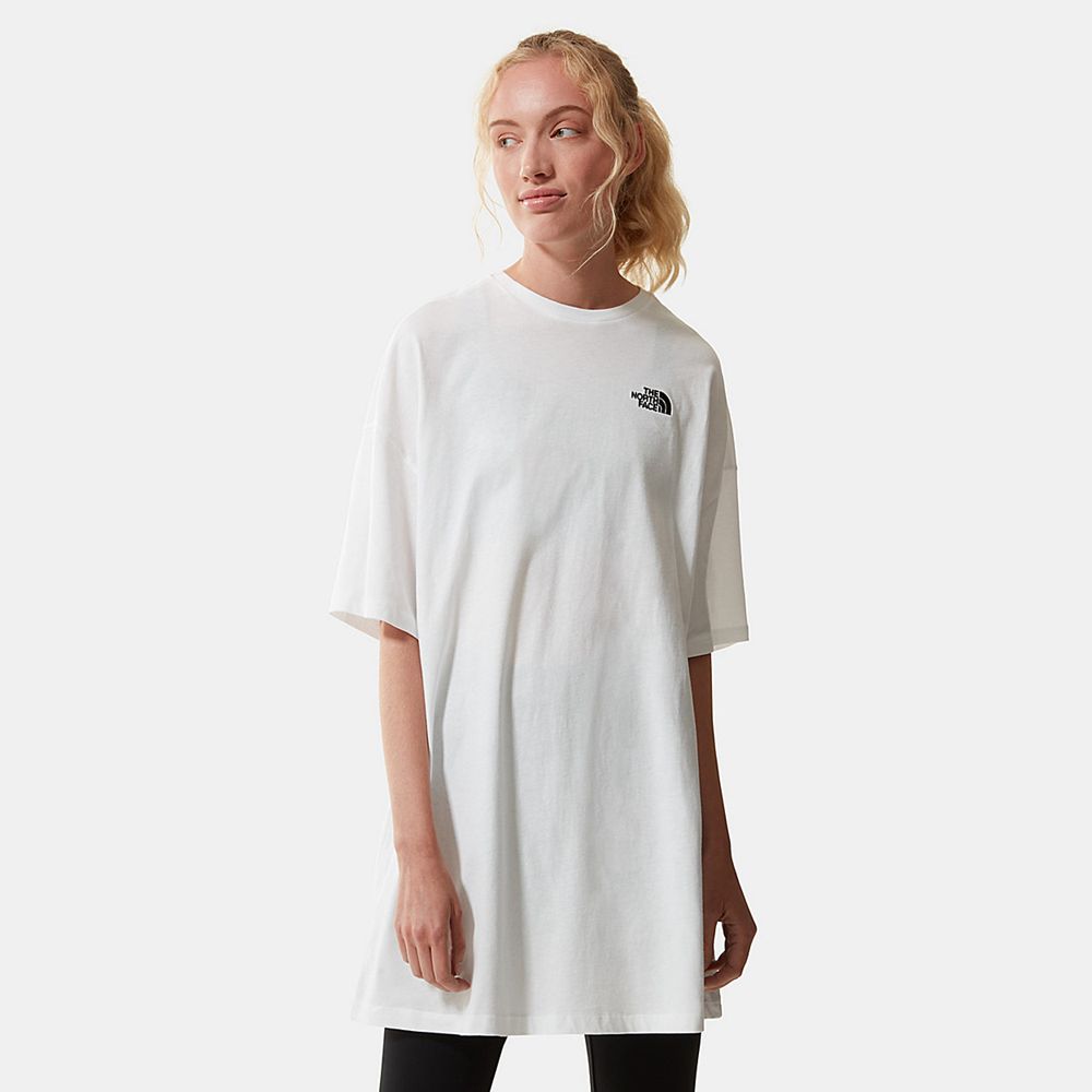 The North Face T-Shirts Womens Australia - The North Face T-Shirt White (YPM-340895)